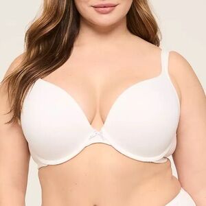 Cacique Cotton Boost Plunge Bra